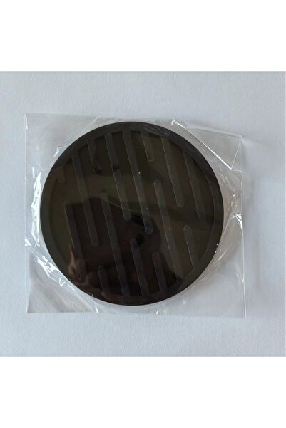 Choice3 قاعدة أكواب دائرية سوداء من السيليكون مخططة ومضادة للانزلاق وعازلة لل...