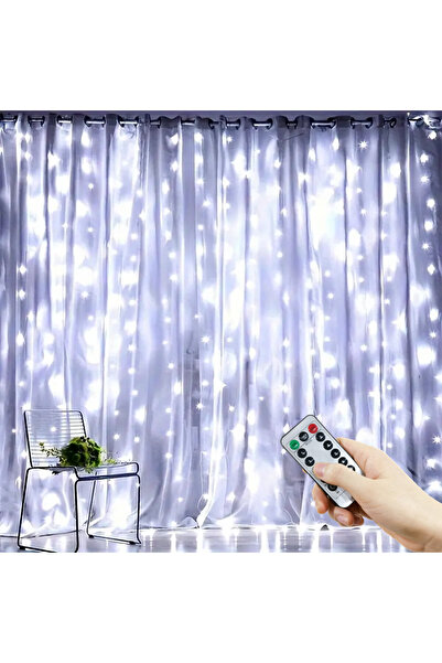 Choice 6 × 3 متر 600 مصباح LED أبيض للديكور المنزلي 3 متر 6 متر ضوء خرافي 8 أ...