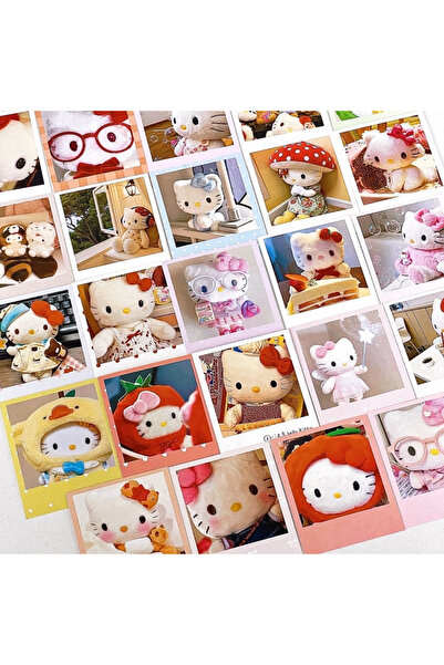 Miniso 24 قطعة من ملصقات رأس الفطر الملاك الياباني كاواي كيتي لحافظة الهاتف والكمبيوتر المحمول كعكة الطماطم هيل