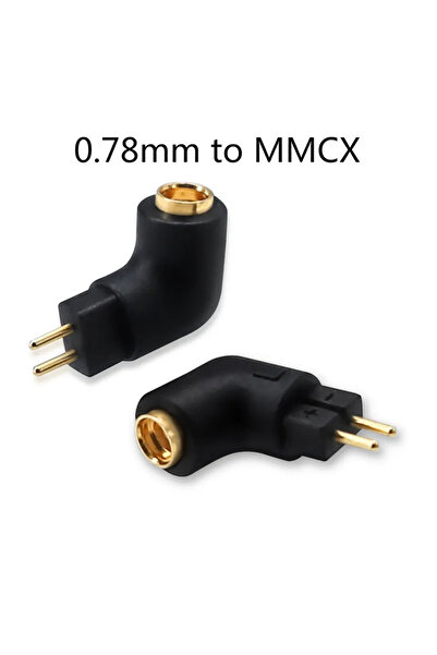 Choice 0.78 إلى MMCX أسود 1 قابس سماعة رأس OKCSC HIFI 3.5/0.78 مم ER4P EXK FitEar AD2C W40 HD580 QDC IE80 IE