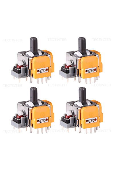 Choice 4 قطع من عصا التحكم التناظرية ثلاثية الأبعاد ذات التأثير القاعدي لوحدة...