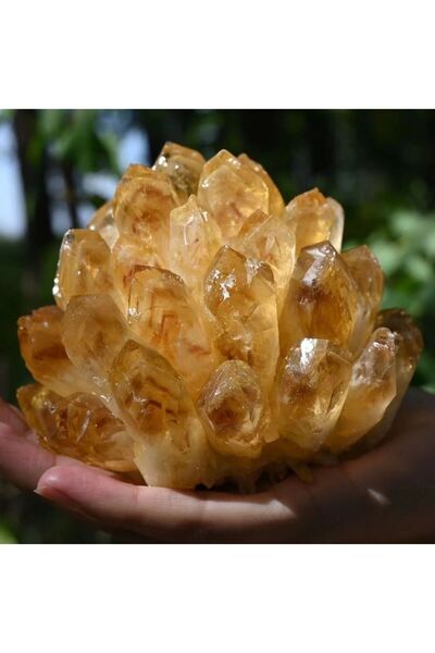 Choice 350-450 جرام 650 جرام حجر الكوارتز السترين الخام الطبيعي مجموعة بلورية...