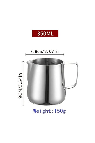 Choice5 350ML With Scale 350/600/900ml Milk Creamer Frothing Pitcher With Sca...