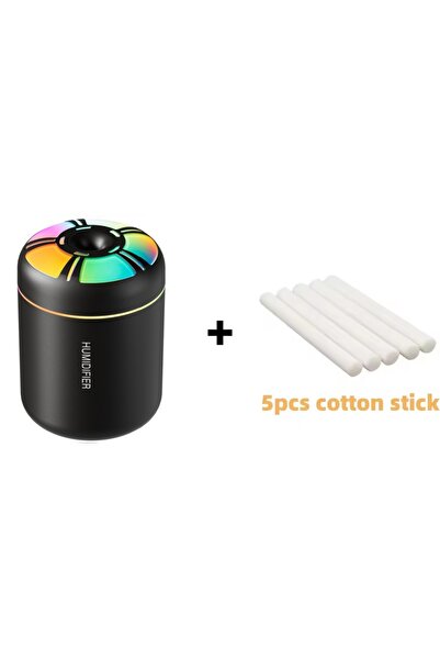 Choice Black-5 filters 180ML Mini Air Humidifier Electric USB Aroma Diffuser Essential Oil Purifier Aromath