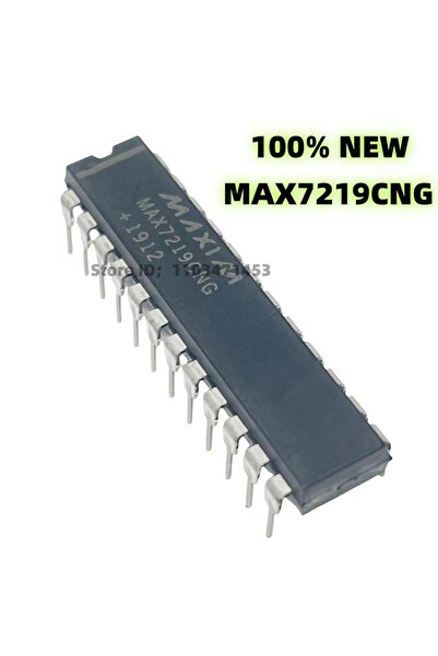 Choice 10PCS 100% NEW MAX7219CNG MAX7219 MAX7219ENG DIP-24 Chipset