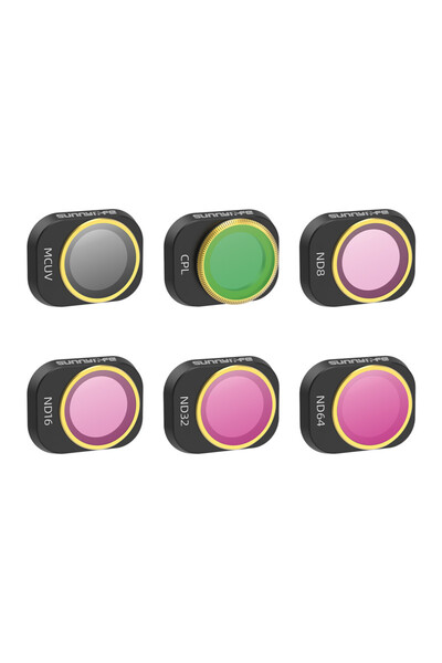 Choice3 6 IN 1 Sunnylife Lens For DJI Mini 4 Pro Filters ND CPL 4/8/16/32 /64...