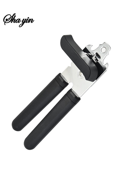 Choice فتاحة علب يدوية احترافية متعددة الوظائف من الفولاذ المقاوم للصدأ باللو...