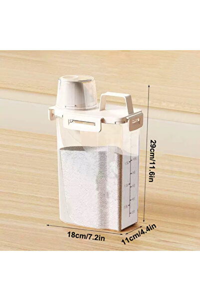 Choice 2.0L 1PC sealed storage container 2.5L portable food storage box with lid suitable for storing grain