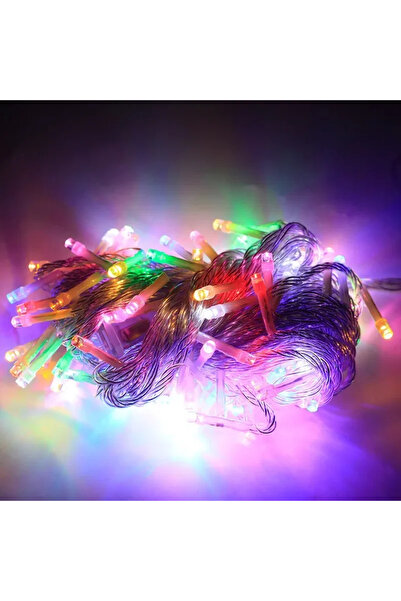 Choice سلسلة أضواء LED ملونة 220 فولت 10 أمتار 100 ليد لعيد الميلاد ورأس السن...