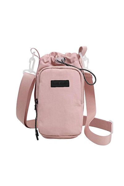 Choice pink Portable Water Bottle Bag with Adjustable Shoulder Strap Water Bottle Sleeve for Walking Hiking