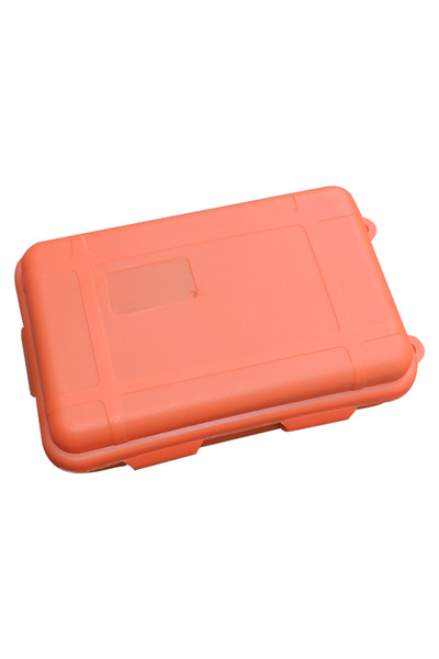 APWIKOGER S Orange Outdoor Waterproof Survival Sealed Box Dustproof Shockproof Plastic EDC Tools Storage Conta