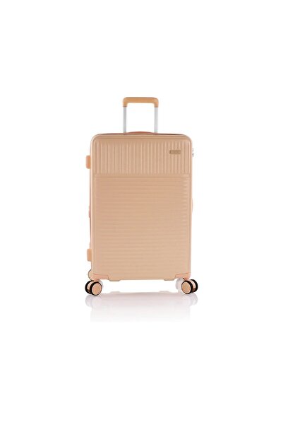 Heys Pastel 65 CM Medium Check-in Polycarbonate with ABS Hard Sided 4-Wheeler Spinner Trolley Bag