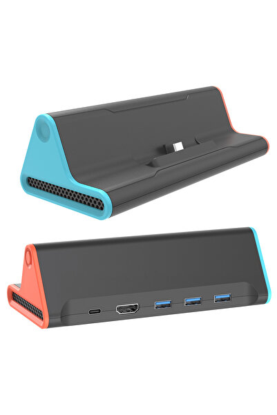 Choice قاعدة توصيل تلفاز نينتندو سويتش 2 مع منفذ HDMI متوافق مع 4K / منفذ من ...