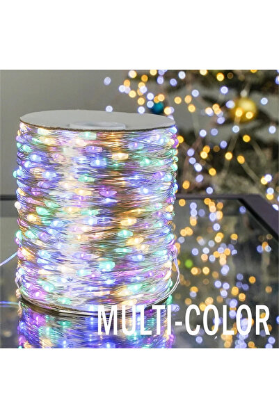 Choice 200 مصباح LED بطول 20 مترًا RGB 200 متر سلسلة أضواء LED لعيد الميلاد و...