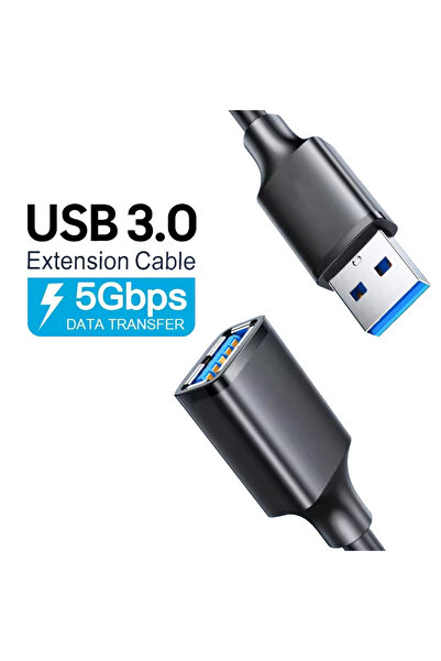 Choice 2m USB 3.0 USB 3.0 Eetension Cable 5Gbps Male to Female USB Extender Data Cable for Hard Drive Lapto