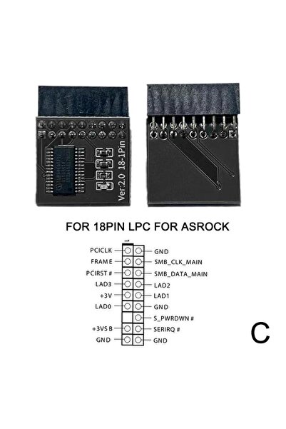 Choice C TPM 2.0 Encryption Security Module Remote Card Supports Multi Brand ...