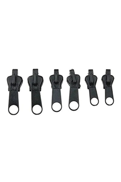 Choice8 All black 6pcs 24/12/6Pcs New Instant Zipper Universal Instant Fix Zi...
