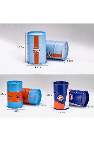 Choice 3 قطع من طلاء سيارة سباق الخليج أويل، نموذج مصغر من الحديد، صندوق مشهد...