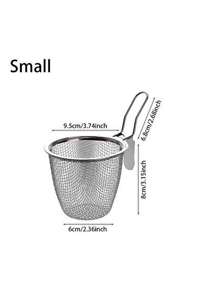 Choice1 small Durable Mesh Strainer Spoon Stainless Steel Hot Pot Strainer Lo...