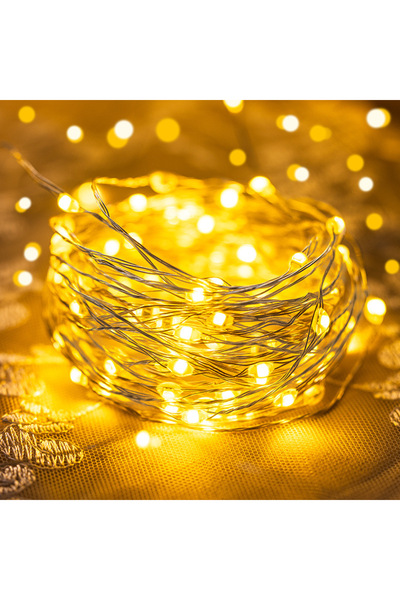 Choice Battery 2M 20Leds Warm LED String Light 1/2/3/5/10M Waterproof String ...