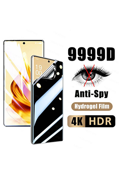 choice2 واقي شاشة هيدروجيل ثلاثي لحماية خصوصية هاتف أوبو رينو 10 5G، ورينو 10...