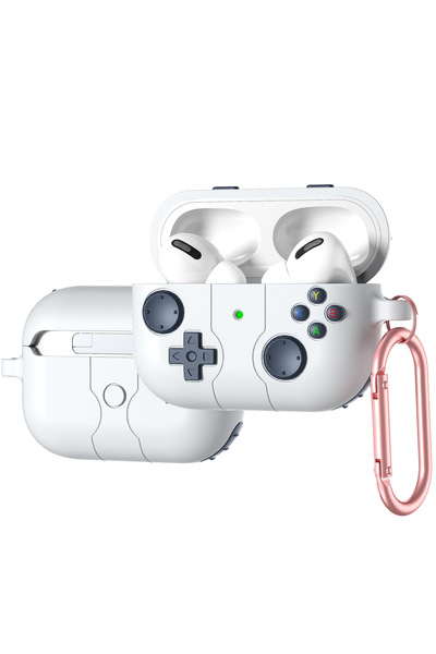 Choice حافظة لجهاز Airpods 4، حافظة رمادية كلاسيكية للعب لجهاز Airpods 4، غطا...