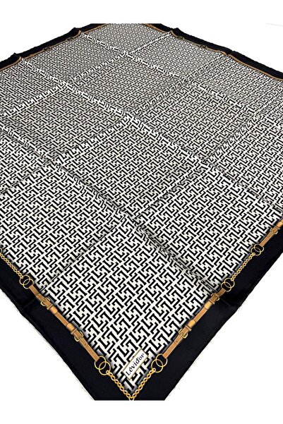 Levidor Μεταξωτό μαντήλι-0944 Μαύρο