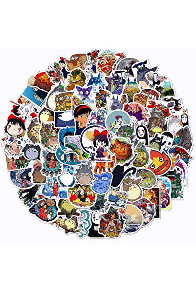 Choice ١٠٠ قطعة من ملصقات الرسوم المتحركة هاياو ميازاكي أنمي تشيهيرو/شينشيلا/...