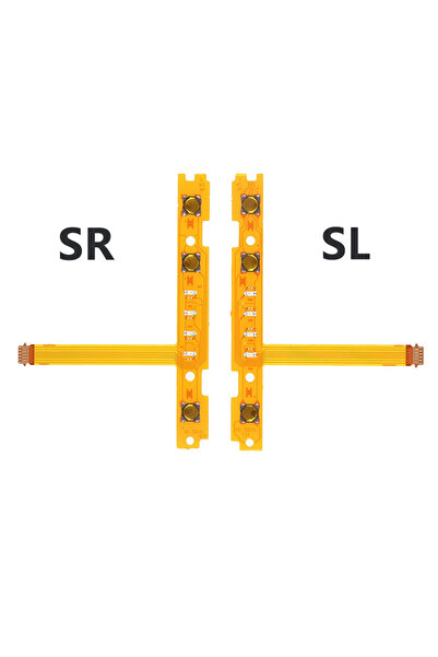 Choice كابل مرن بزر SR SL بديل ZL ZR L SL SR لجهاز تحكم Switch/OLED/Lite JoyCon، إصلاح JoyCon
