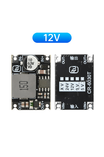 choice2 12V DC-DC Buck Module 60V/48V/36V/24V to 12V/5V/3.3V Output Car Power...