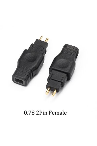 Choice موصل سماعات أذن OKCSC أنثى ثنائي السنون 0.78 مم، محول كابل MMCX 0.78/0.75 ثنائي السنون لسماعات Sennheiser HD414