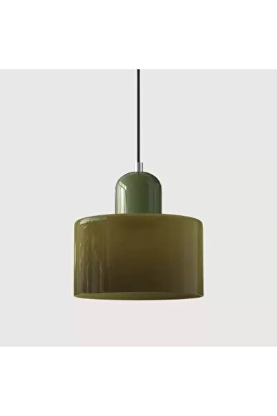 Choice ثريا صغيرة من الزجاج الملون باللون الأبيض الدافئ والبني 3 عتيقة، مناسب...