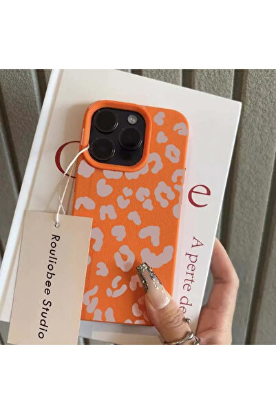 Choice جراب هاتف برتقالي T11095 لهاتف iPhone 14 و16e و16 و15 و14 و13 و12 و11 ...