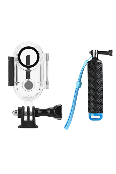 Choice مجموعة حافظة واقية مقاومة للماء لكاميرا Insta360 GO 3S/3 الصغيرة 40 متر، صندوق غوص احترافي S