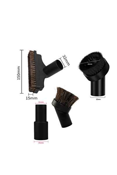 Choice 4 قطع رأس فرشاة المكنسة الكهربائية فوهة مع محول 32/35 مم قطع غيار مجمع...