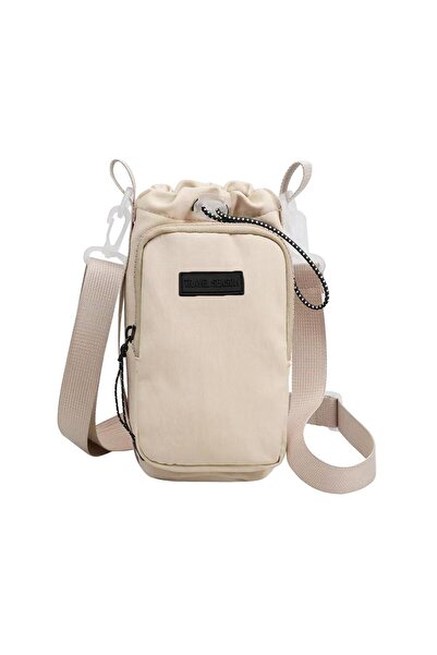Choice beige Portable Water Bottle Bag with Adjustable Shoulder Strap Water B...