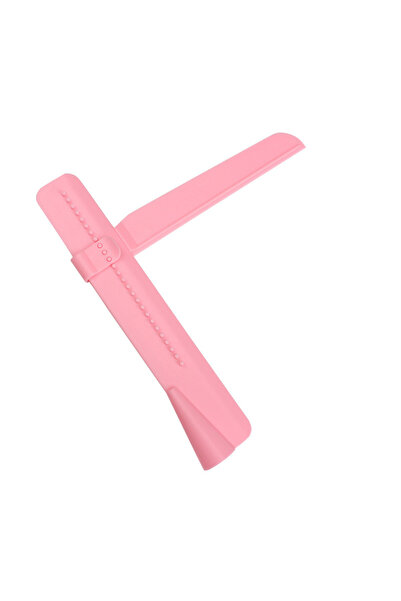 Choice أداة تنعيم الكيك الكريمي باللون الوردي 1 مع ارتفاع قابل للتعديل، مكشطة...