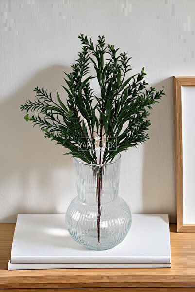 Yapay Çiçek Deposu باقة من نبات الهليون الصناعي، 38 سم، أخضر