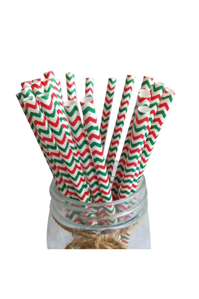 Choice 100 قطعة من الطراز A، 25-100 قطعة من ماصات ورق كرافت لعيد الميلاد، مطب...