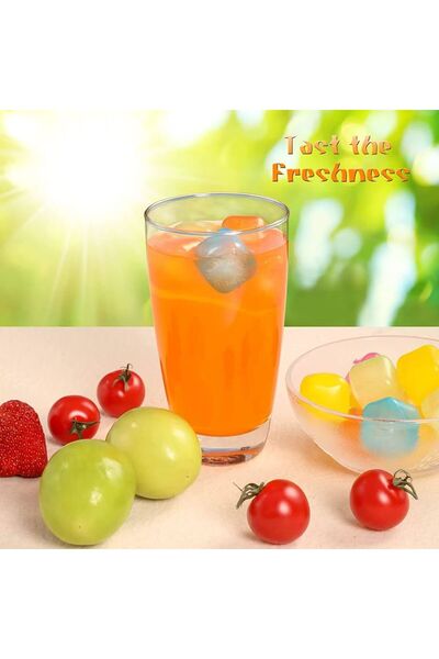 Choice 12PCS 12PCS plastic ice cubes can be used to freeze various shapes in summer. They can also be used