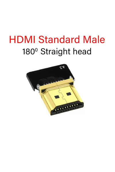 BSN كابل مرن مسطح بموصل HDMI قياسي ذكر لشريط FPV متوافق مع HDMI لـ Raspberry Pi 4 Micro HDM