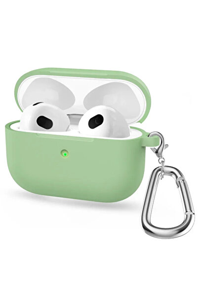 Choice أغطية سماعات أذن من السيليكون الناعم باللون الأخضر النعناعي لأجهزة Air...