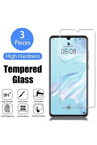 Choice 3 قطع واقي شاشة زجاجي لهاتف هواوي P30 برو، 3 قطع واقي شاشة لهواتف P30،...