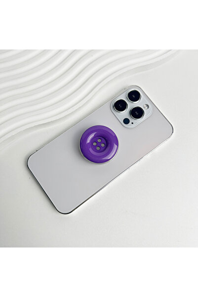 Choice 08 Cute Button Phone Holder Griptok Bracket Grip Tok for IPhone Univer...