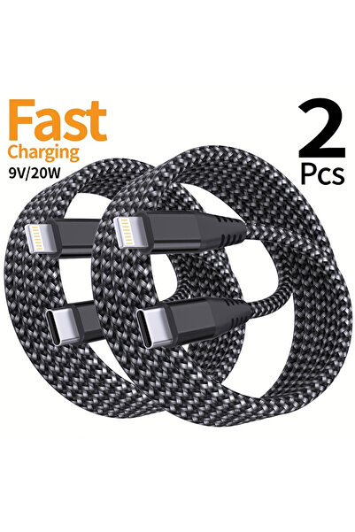 Choice كابل بيانات شحن سريع من النوع C إلى Lightning معتمد من MFI بقوة 20 وات...