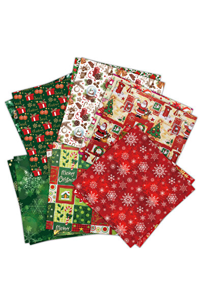 Choice 24 ورقة من ورق قصاصات عيد الميلاد المجيد للتدوين والمشاريع الفنية والح...