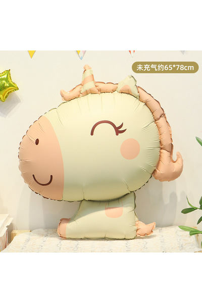 Choice Other Matte-Pink Matte Cartoon Super Cute Animal Shaped Ballons, Child...