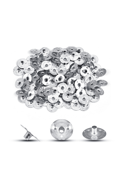 Choice مجموعة من 100 قطعة من فتائل الشموع مقاس 12.5 مم، 61 مترًا/لفة، فتيل شم...