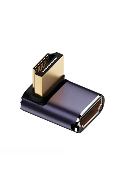 Choice محول تمديد A8K06 JCD 8K UHD2.1 متوافق مع HDMI بزاوية 90 درجة من ذكر إل...