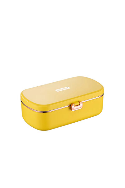 Choice EU yellow Electric Lunch Box Portable Food Warmer Water Free Bento Box...